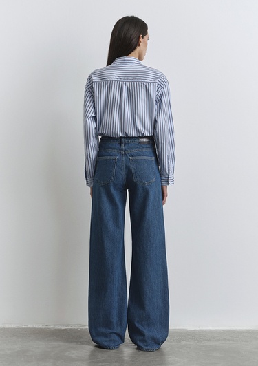  Mavi Malibu Icon Puslu Koyu Mavi Jean Pantolon 1010152-90516