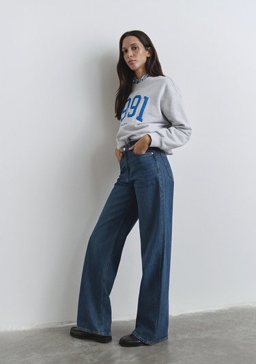  Mavi Malibu Icon Puslu Koyu Mavi Jean Pantolon 1010152-90516