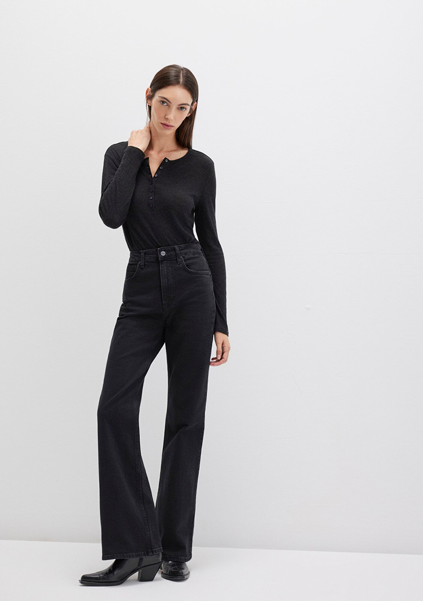 Mavi Los Angeles Icon Koyu Gri Smoke Jean Pantolon 1010349-90511