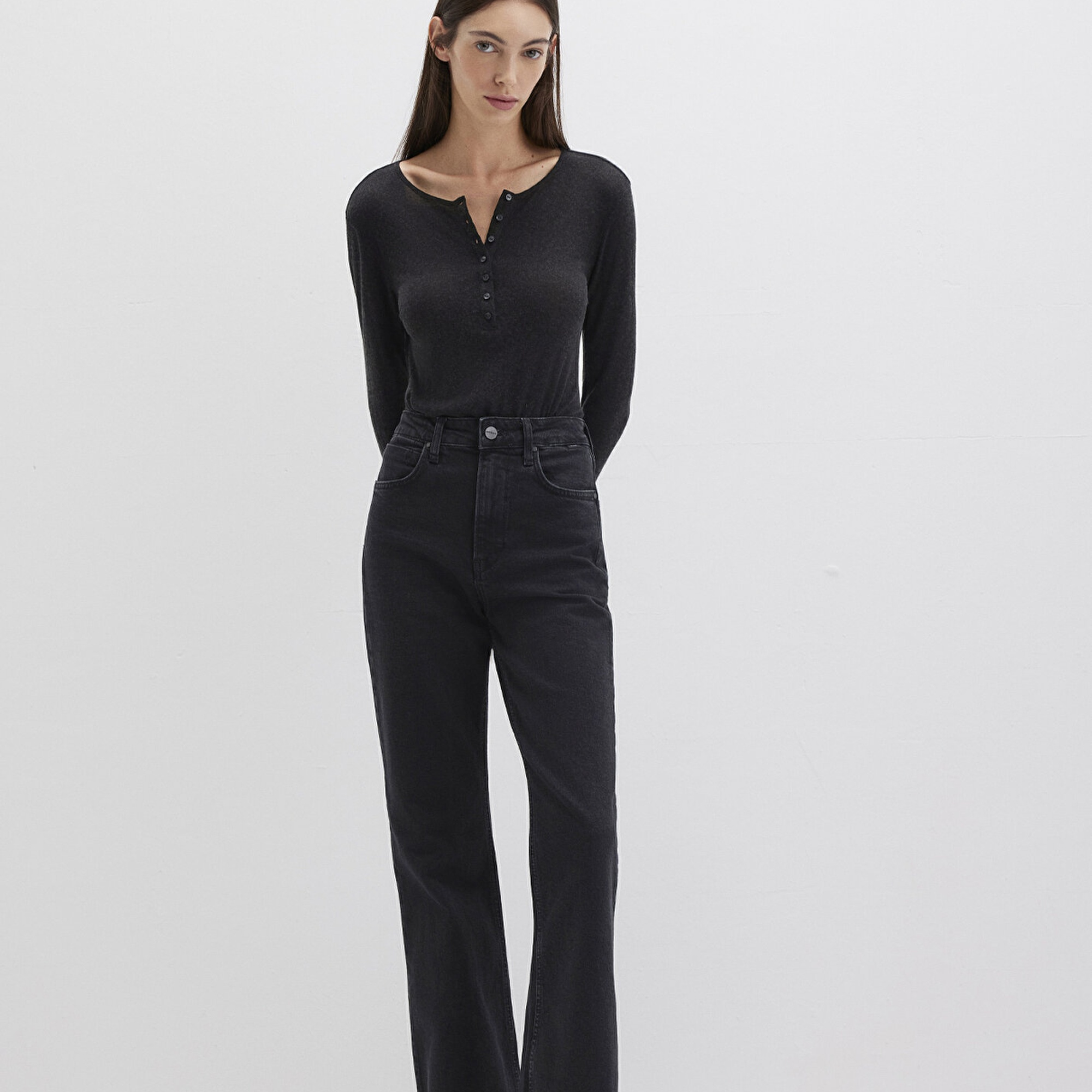 Mavi Los Angeles Icon Koyu Gri Smoke Jean Pantolon 1010349-90511