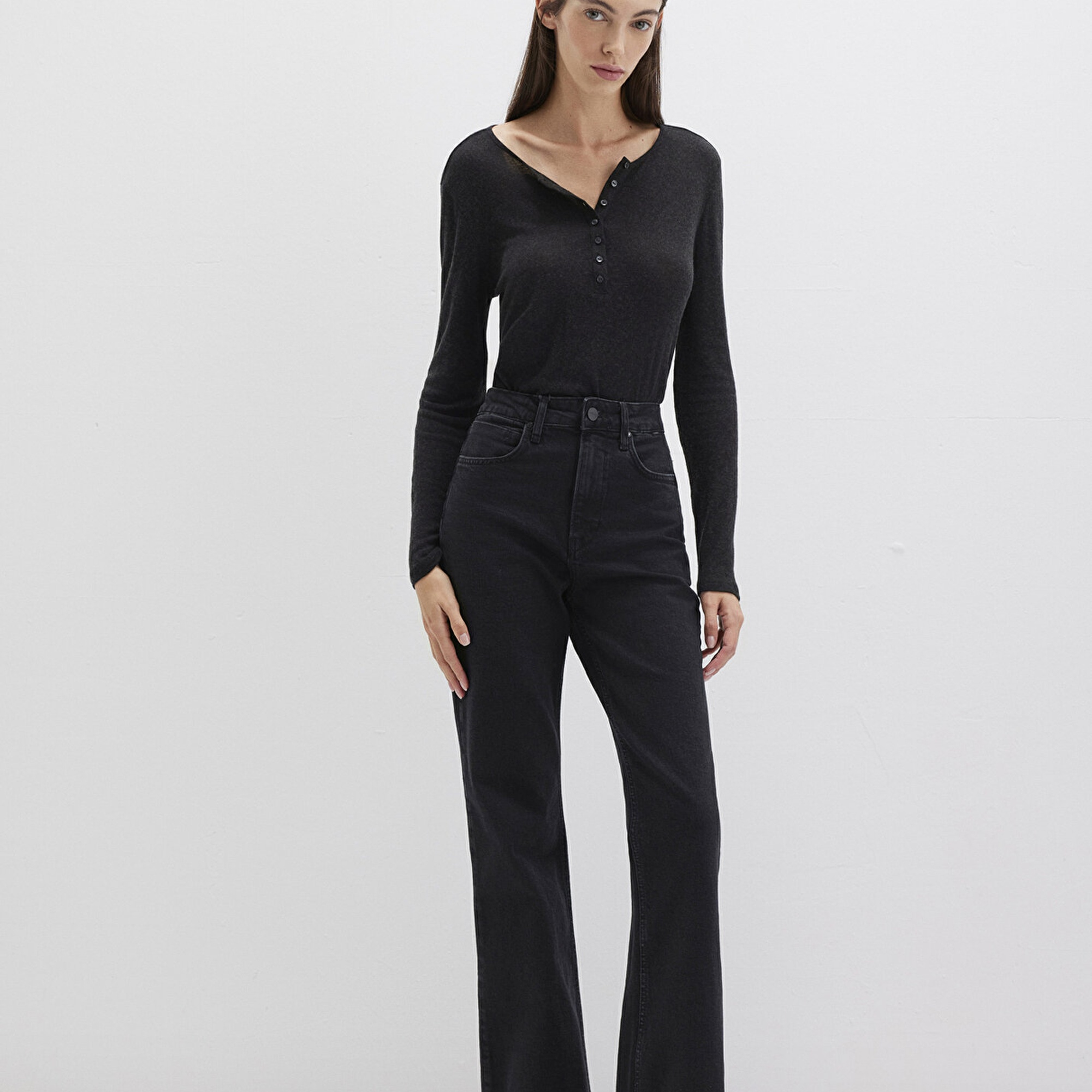 Mavi Los Angeles Icon Koyu Gri Smoke Jean Pantolon 1010349-90511