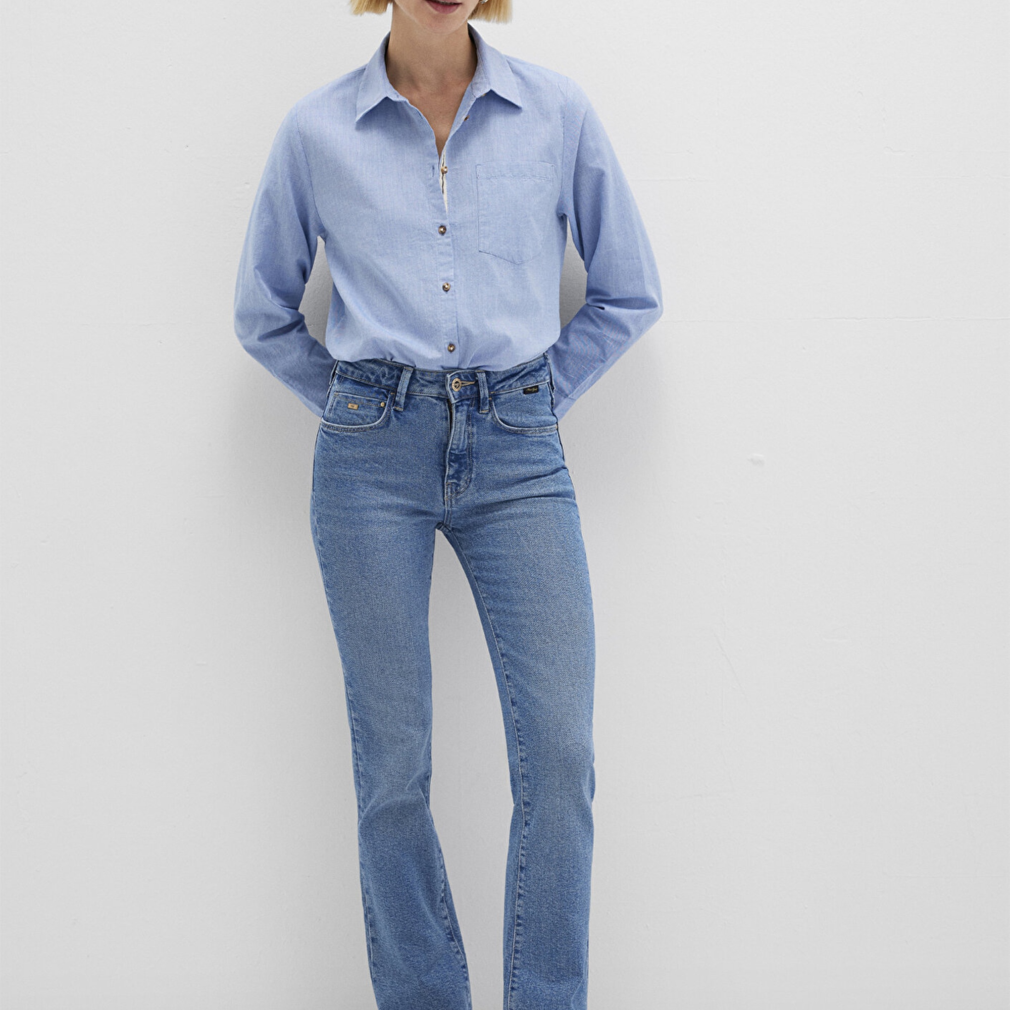 Mavi Mavi Gömlek Regular Fit / Normal Kesim 1211172-84179