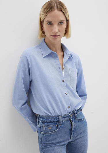  Mavi Mavi Gömlek Regular Fit / Normal Kesim 1211172-84179