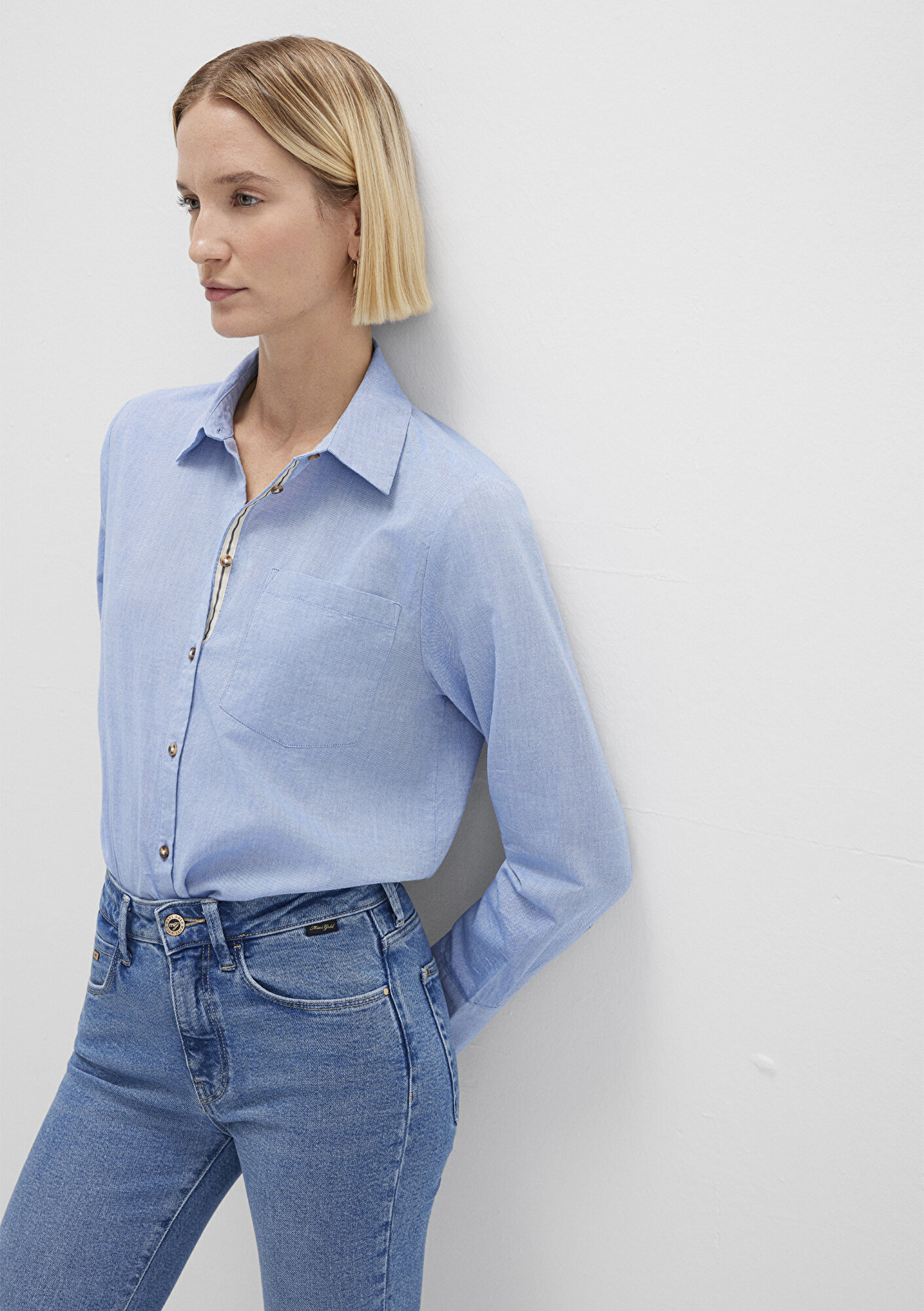  Mavi Mavi Gömlek Regular Fit / Normal Kesim 1211172-84179