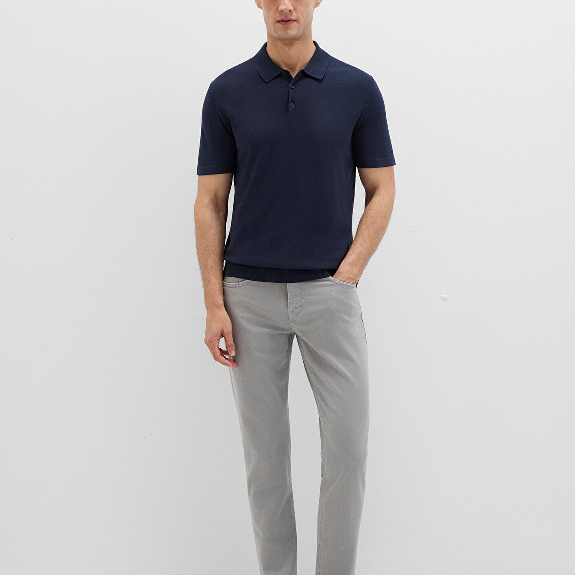 Mavi Milan Mavi Black Gri Gabardin Pantolon 0081090688