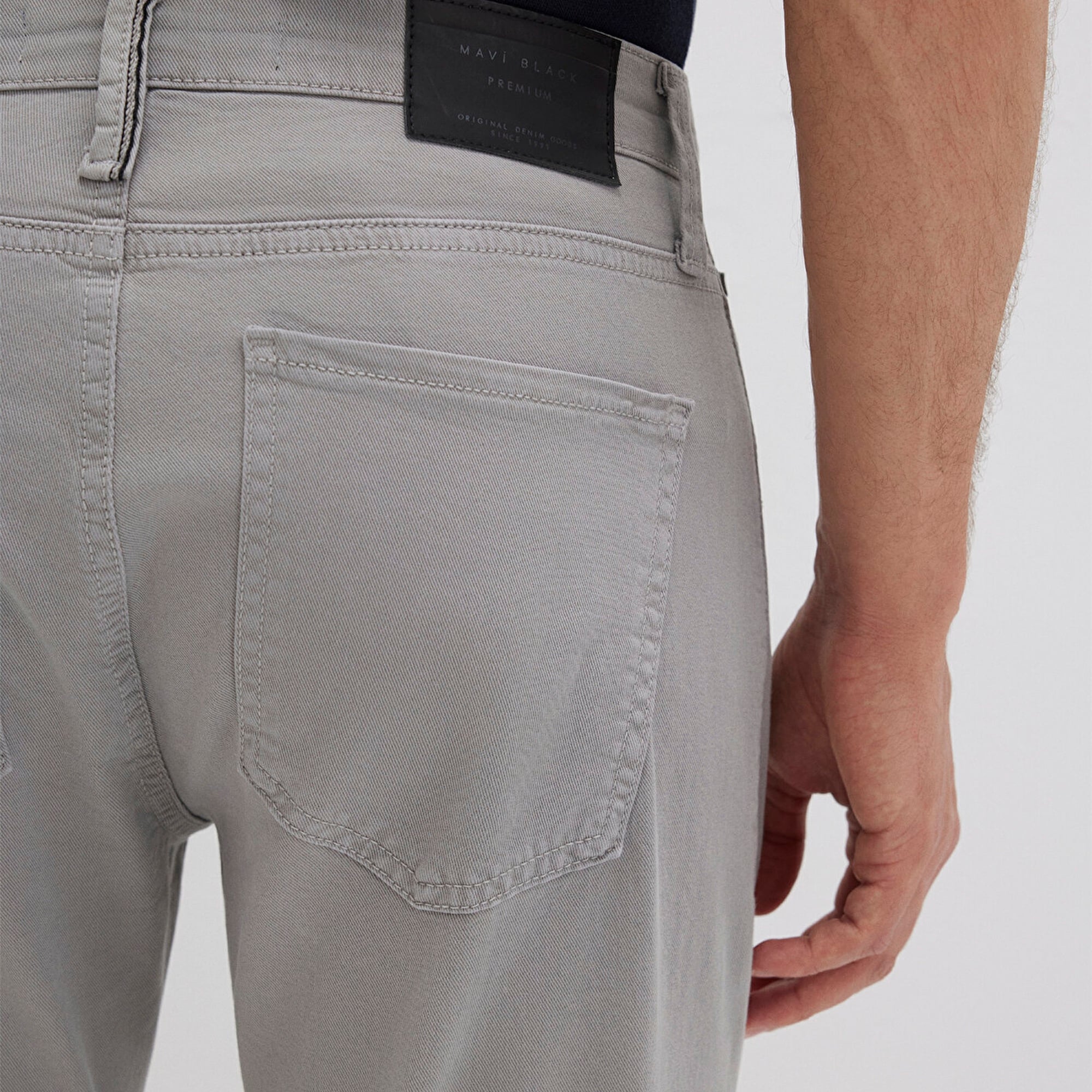 Mavi Milan Mavi Black Gri Gabardin Pantolon 0081090688