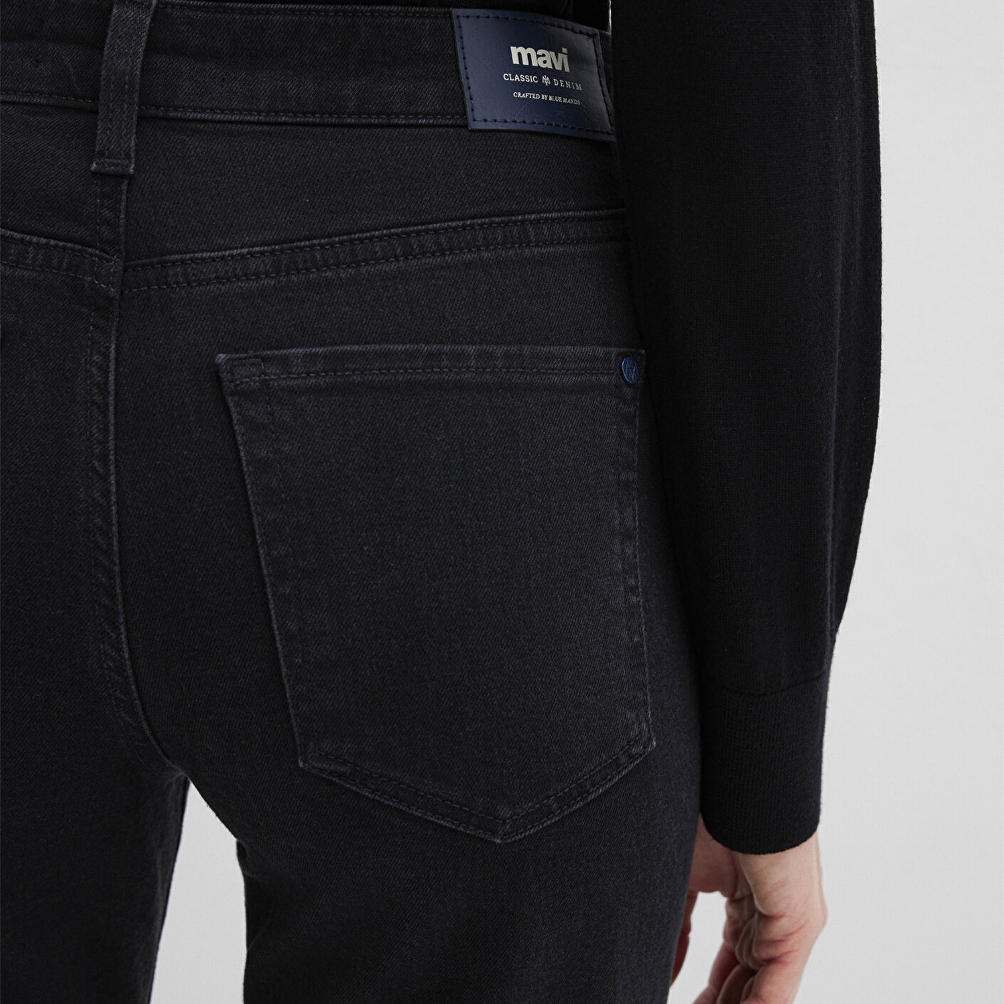 Mavi Cindy Classic Denim Gri Smoke Jean Pantolon 100277-90500