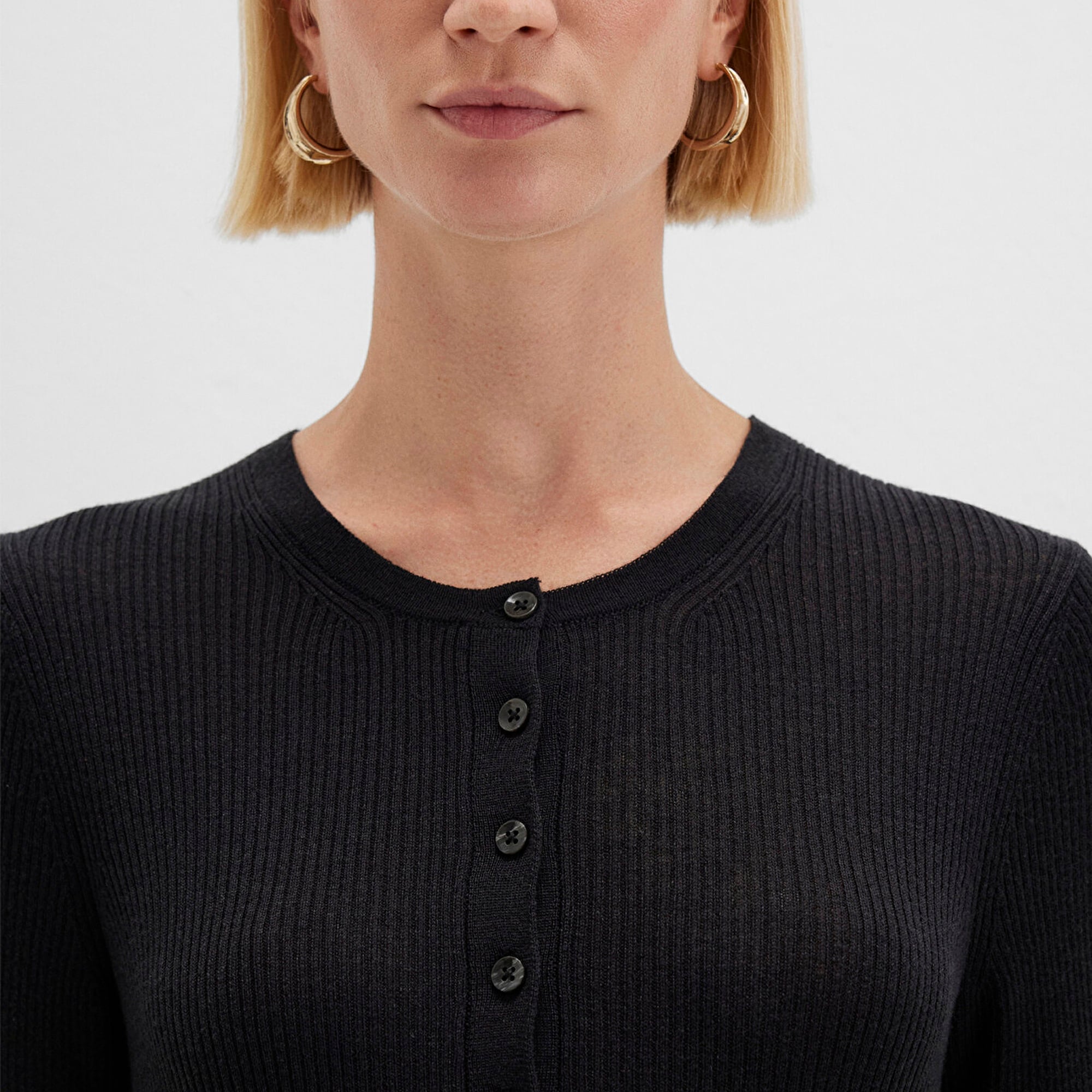 Mavi Antrasit Kazak Fitted / Vücuda Oturan Kesim 1710730-80023