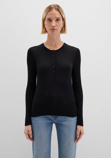  Mavi Antrasit Kazak Fitted / Vücuda Oturan Kesim 1710730-80023