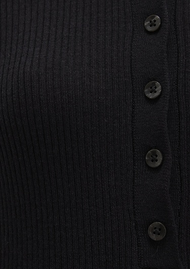  Mavi Antrasit Kazak Fitted / Vücuda Oturan Kesim 1710730-80023