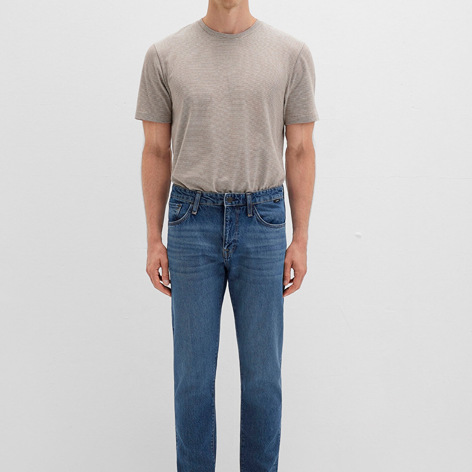 Mavi Milan Street Puslu Koyu Mavi Jean Pantolon 0081088217