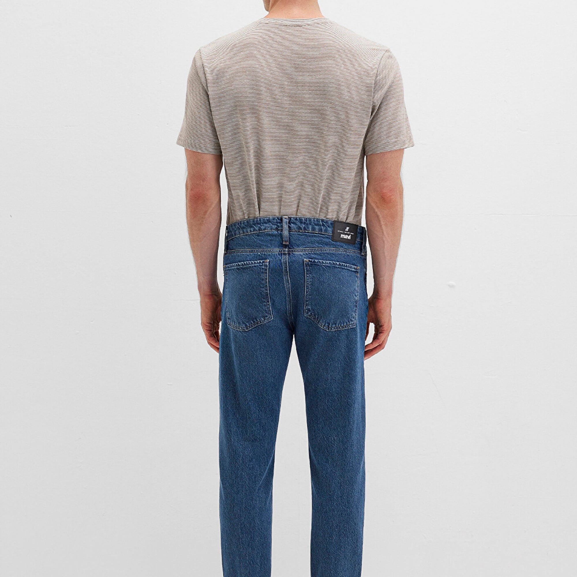 Mavi Milan Street Puslu Koyu Mavi Jean Pantolon 0081088217