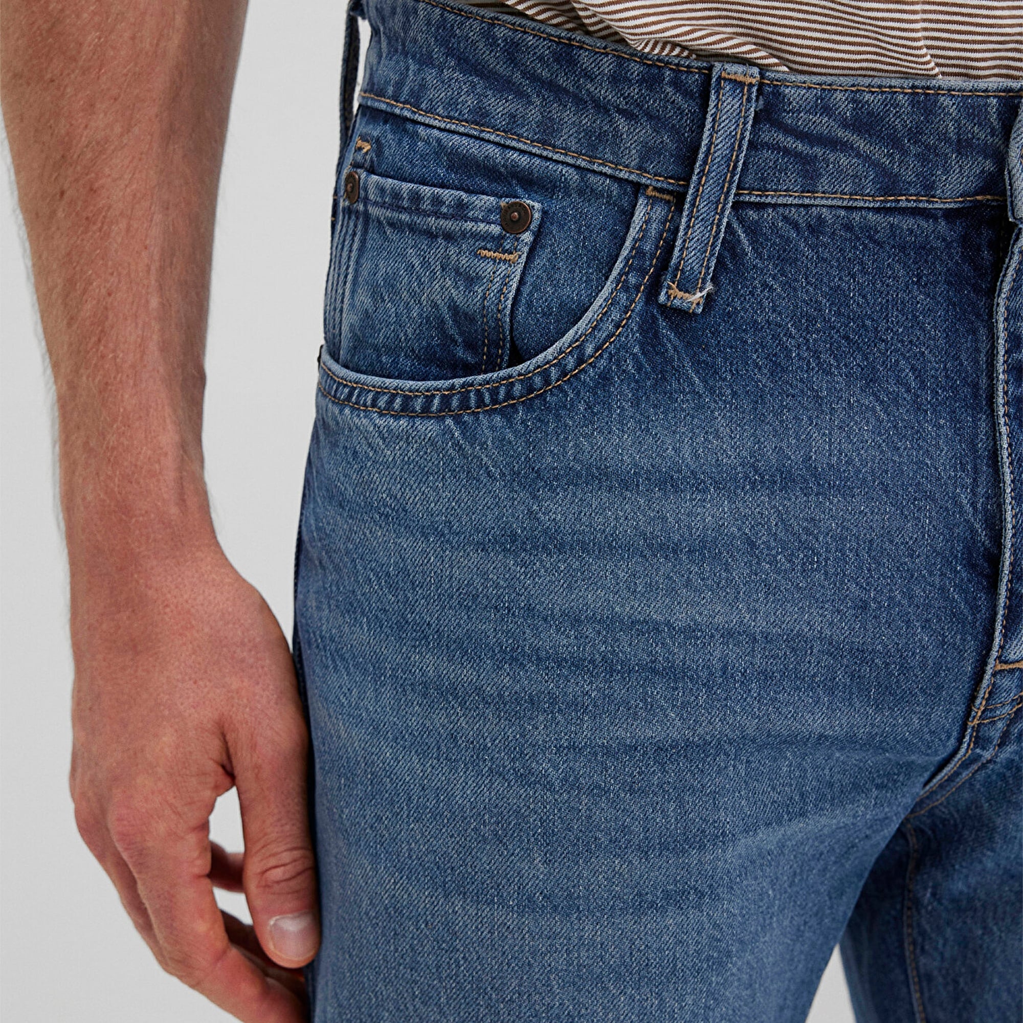 Mavi Milan Street Puslu Koyu Mavi Jean Pantolon 0081088217