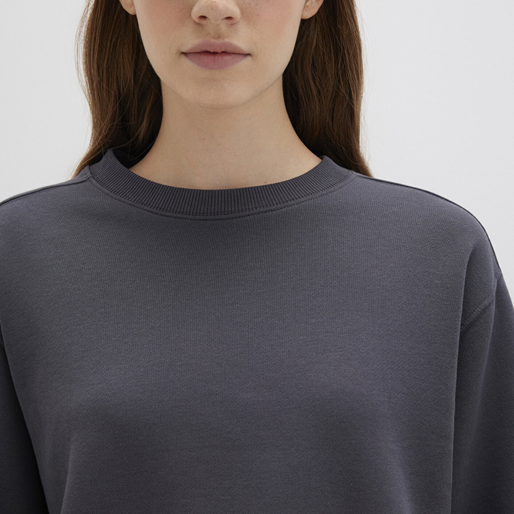 Mavi Bisiklet Yaka Antrasit Sweatshirt 1S10387-83620