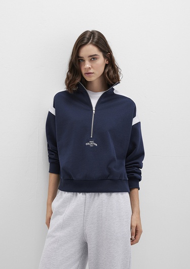  Mavi Lacivert Sweatshirt 1S10360-32184