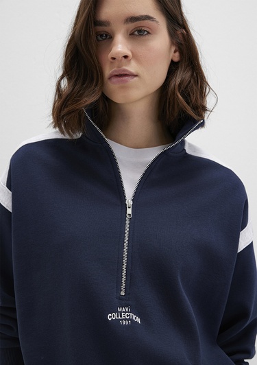  Mavi Lacivert Sweatshirt 1S10360-32184