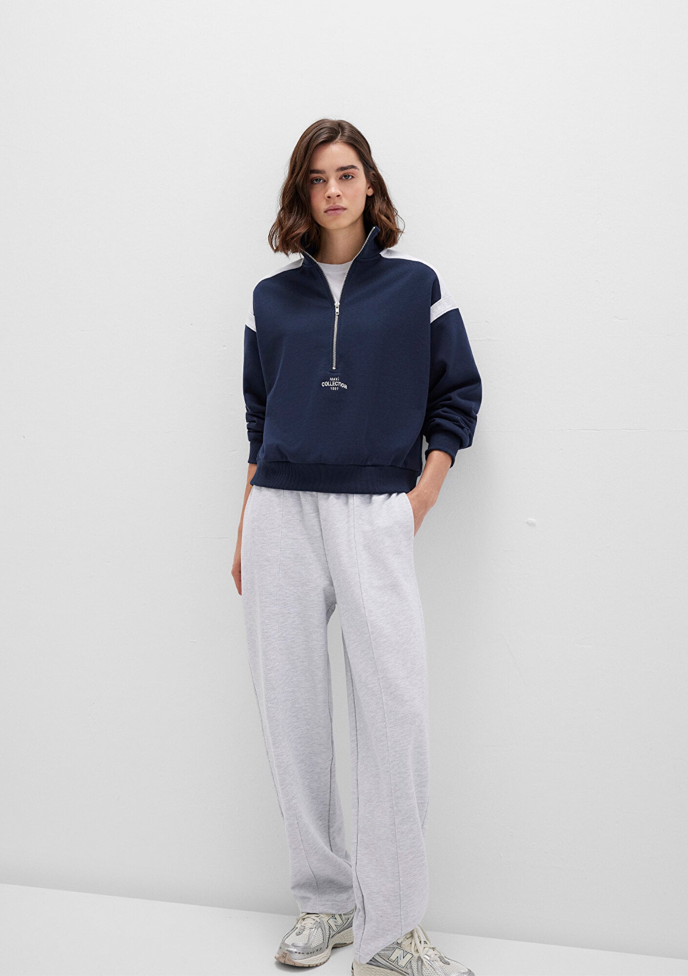  Mavi Lacivert Sweatshirt 1S10360-32184