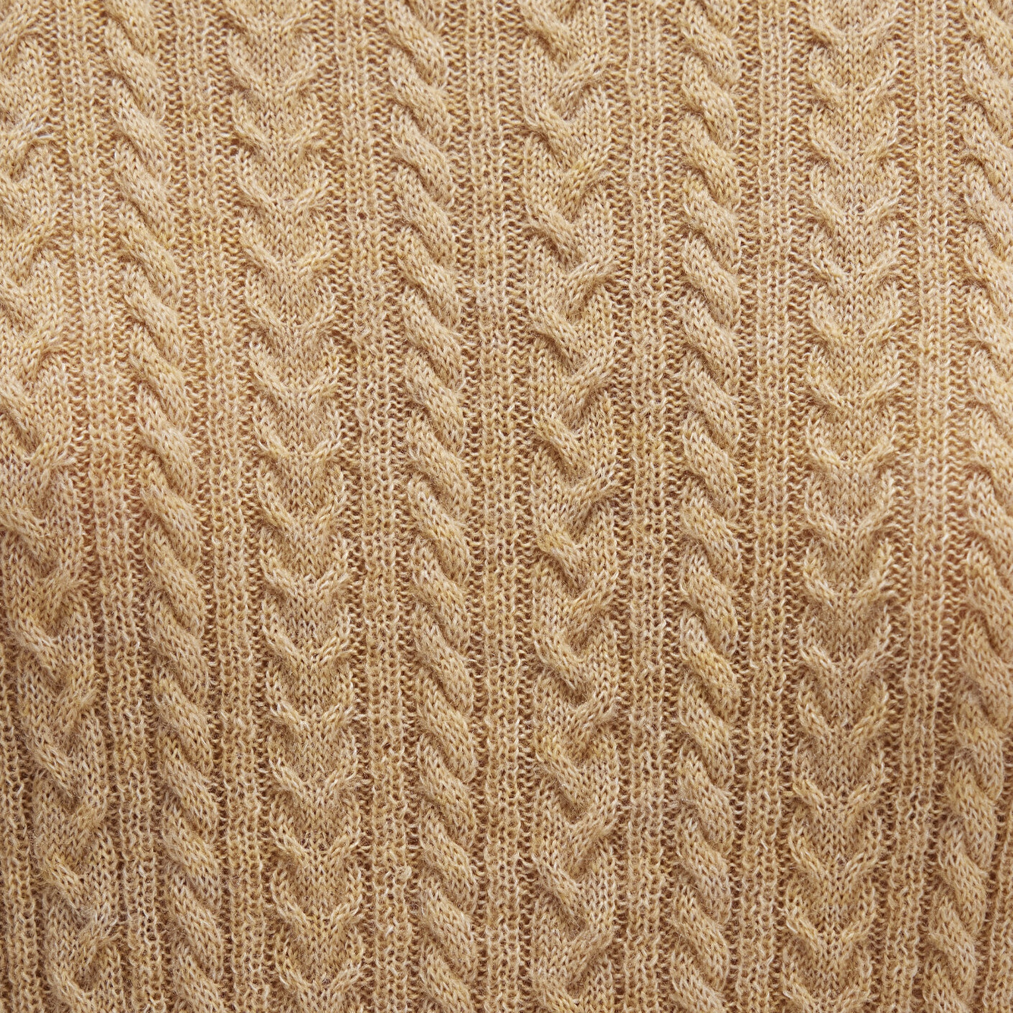 Mavi Kısa Kollu Sarı Kazak Slim Fit / Dar Kesim 1710702-90659