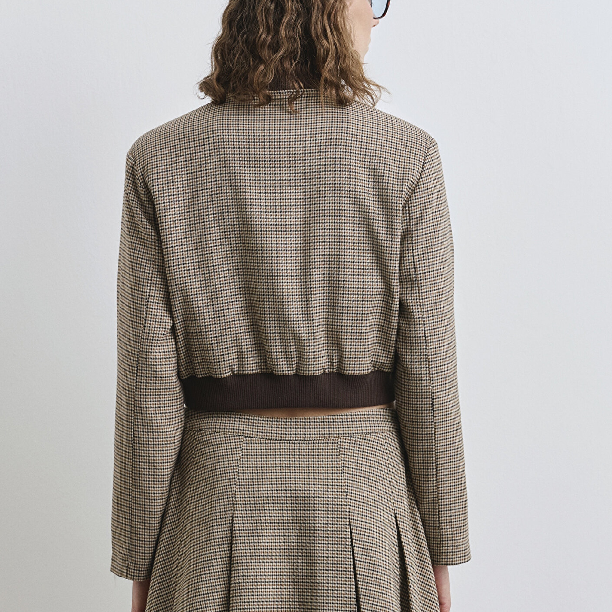 Mavi Potikare Kahverengi Bomber Ceket 1110773-87491