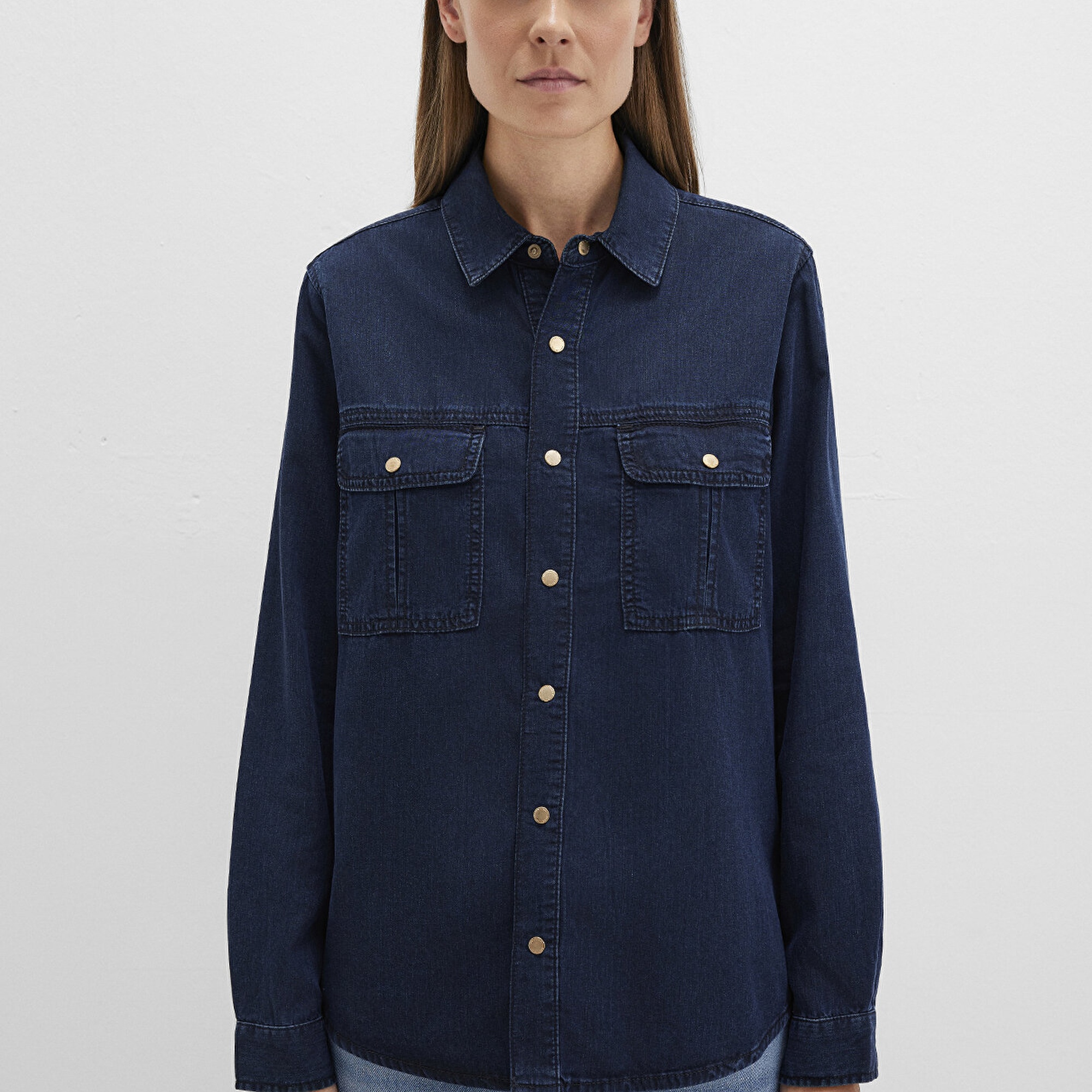 Mavi Nia Gold Premium Mürekkep Mavi Jean Pantolon Fitted / Vücuda Oturan Kesim 1211137-90540