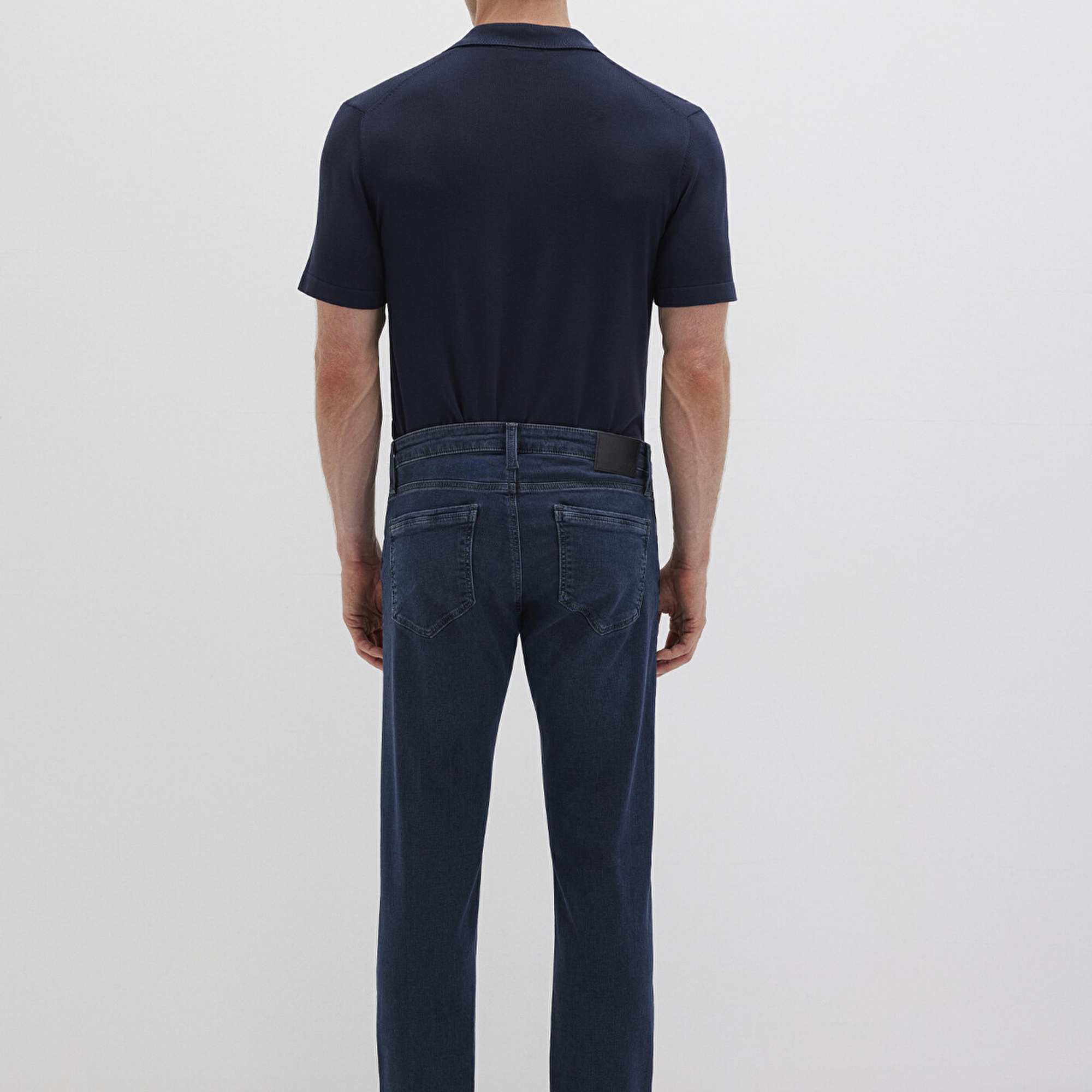 Mavi Marcus Sporty Puslu Mürekkep Mavi Jean Pantolon 0035190650