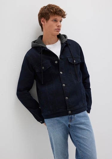  Mavi Brandon 90lar Mürekkep Mavisi Jean Ceket 0112808-90770