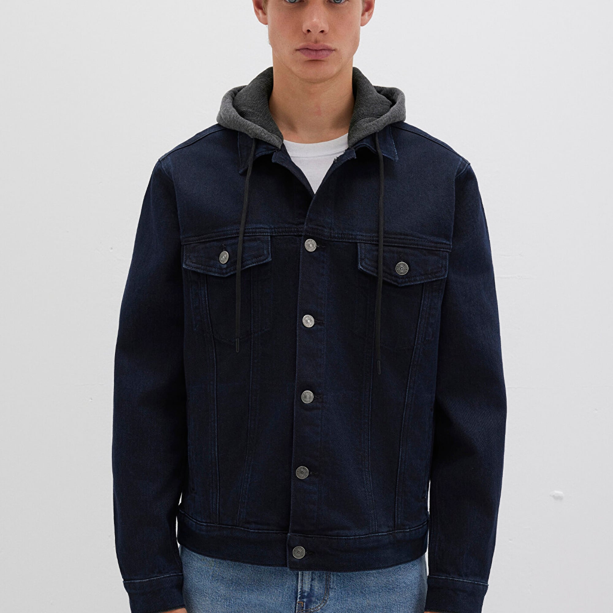 Mavi Brandon 90lar Mürekkep Mavisi Jean Ceket 0112808-90770