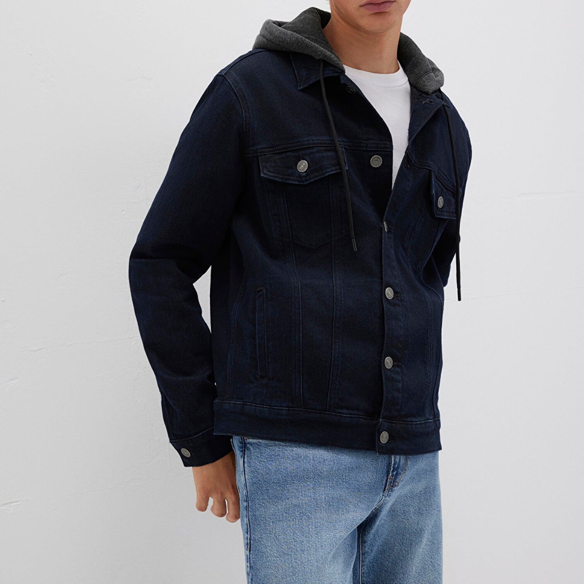 Mavi Brandon 90lar Mürekkep Mavisi Jean Ceket 0112808-90770