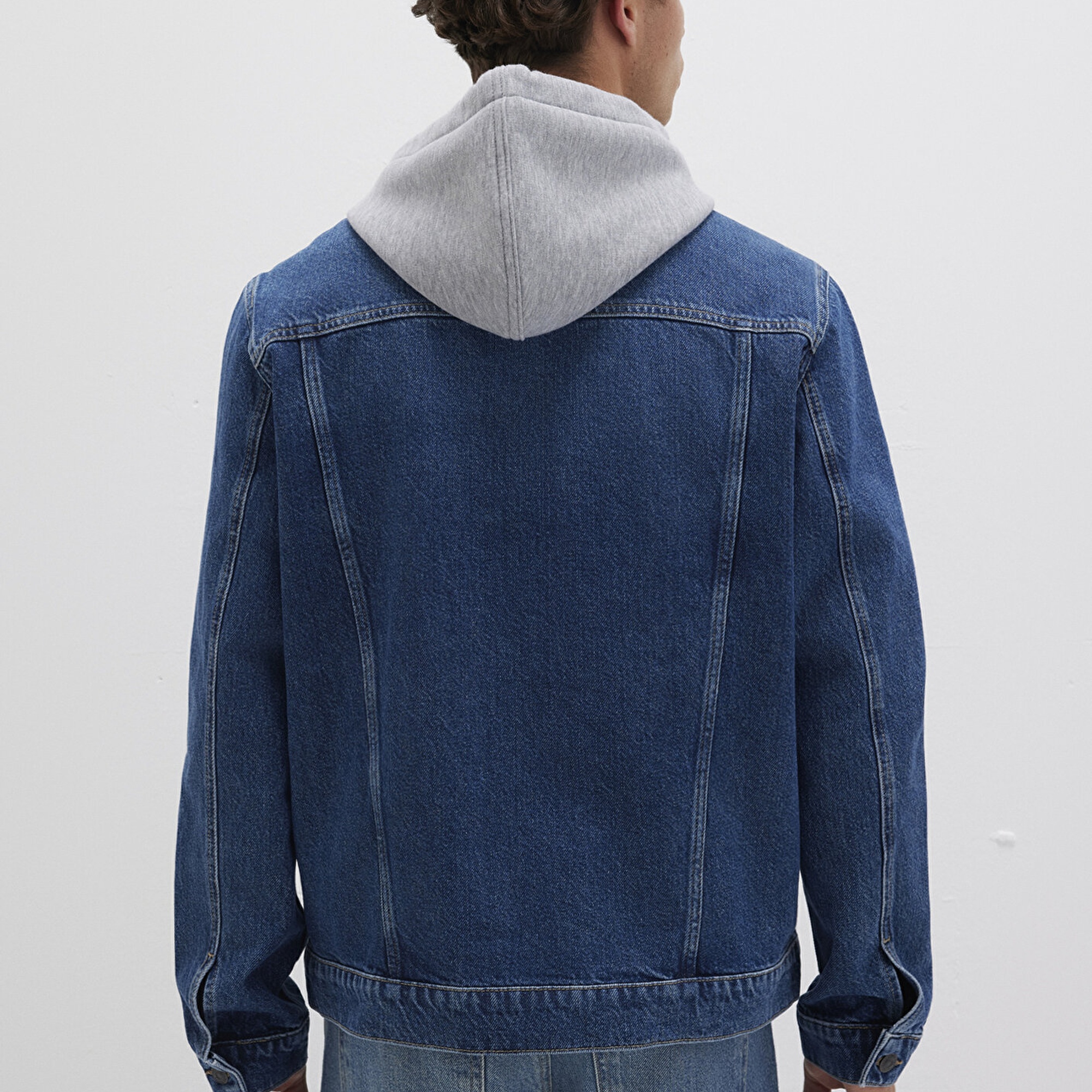 Mavi Brandon 90lar Vintage Koyu Mavi Jean Ceket 0112808-90839