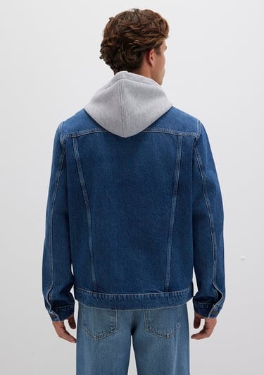  Mavi Brandon 90lar Vintage Koyu Mavi Jean Ceket 0112808-90839