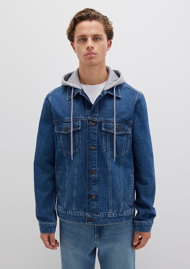  Mavi Brandon 90lar Vintage Koyu Mavi Jean Ceket 0112808-90839