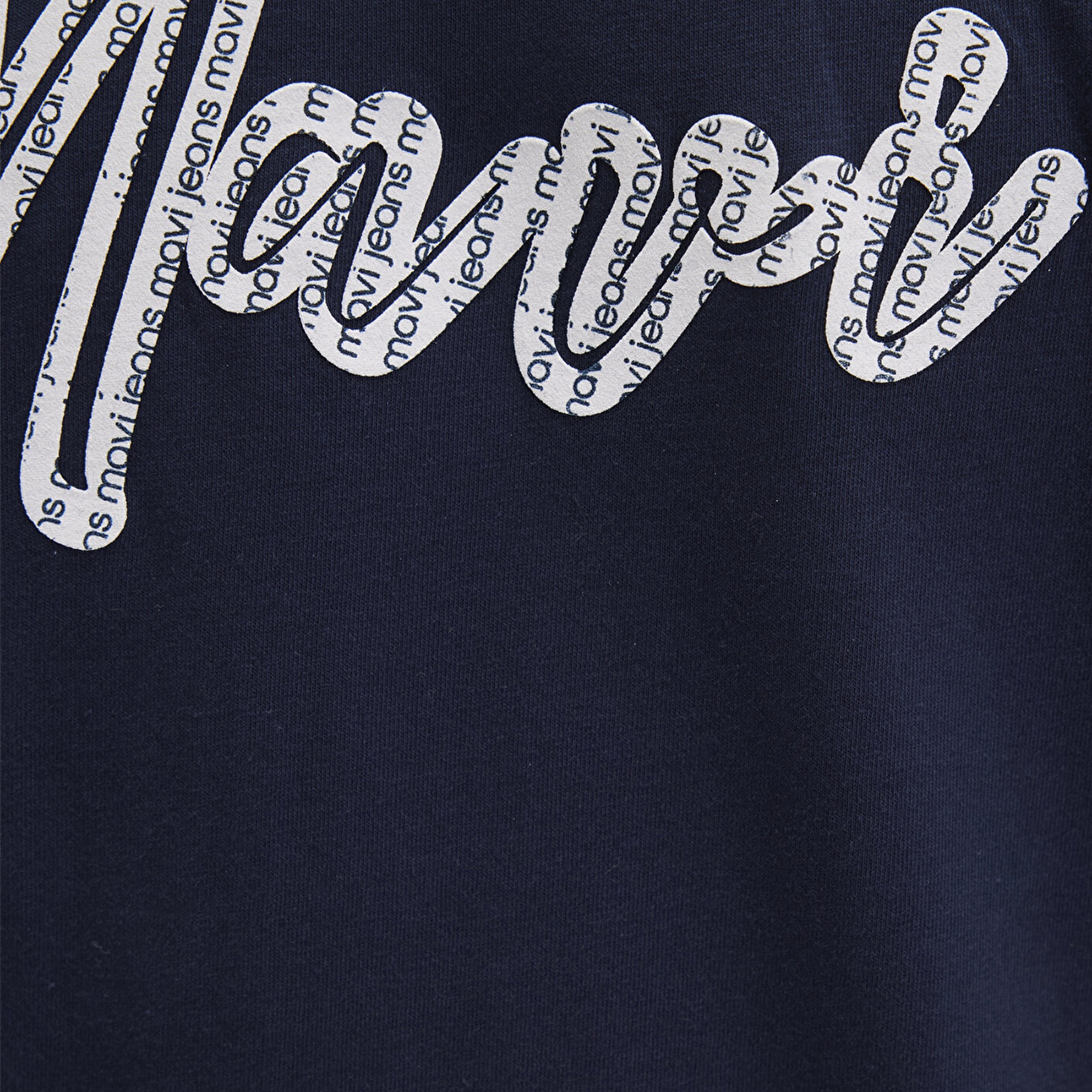 Mavi Mavi Baskılı Lacivert Tişört Regular Fit / Normal Kesim 0612935-70490