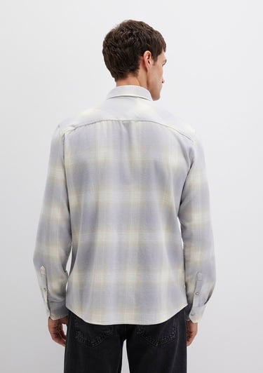  Mavi Kareli Mavi Gömlek Regular Fit / Normal Kesim 0211637-90847