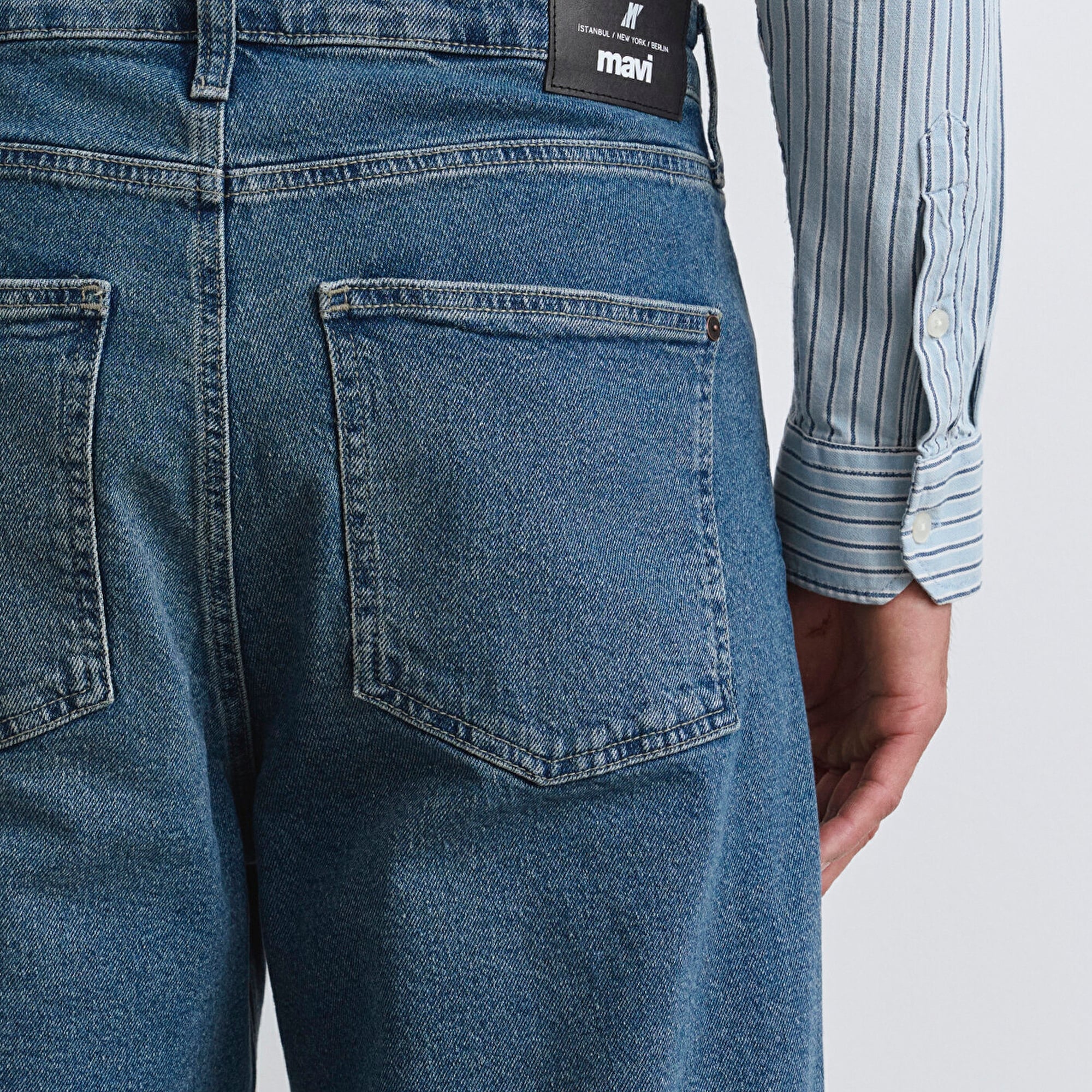 Mavi Toronto Street Puslu Indigo Mavisi Jean Pantolon 0010289-90625