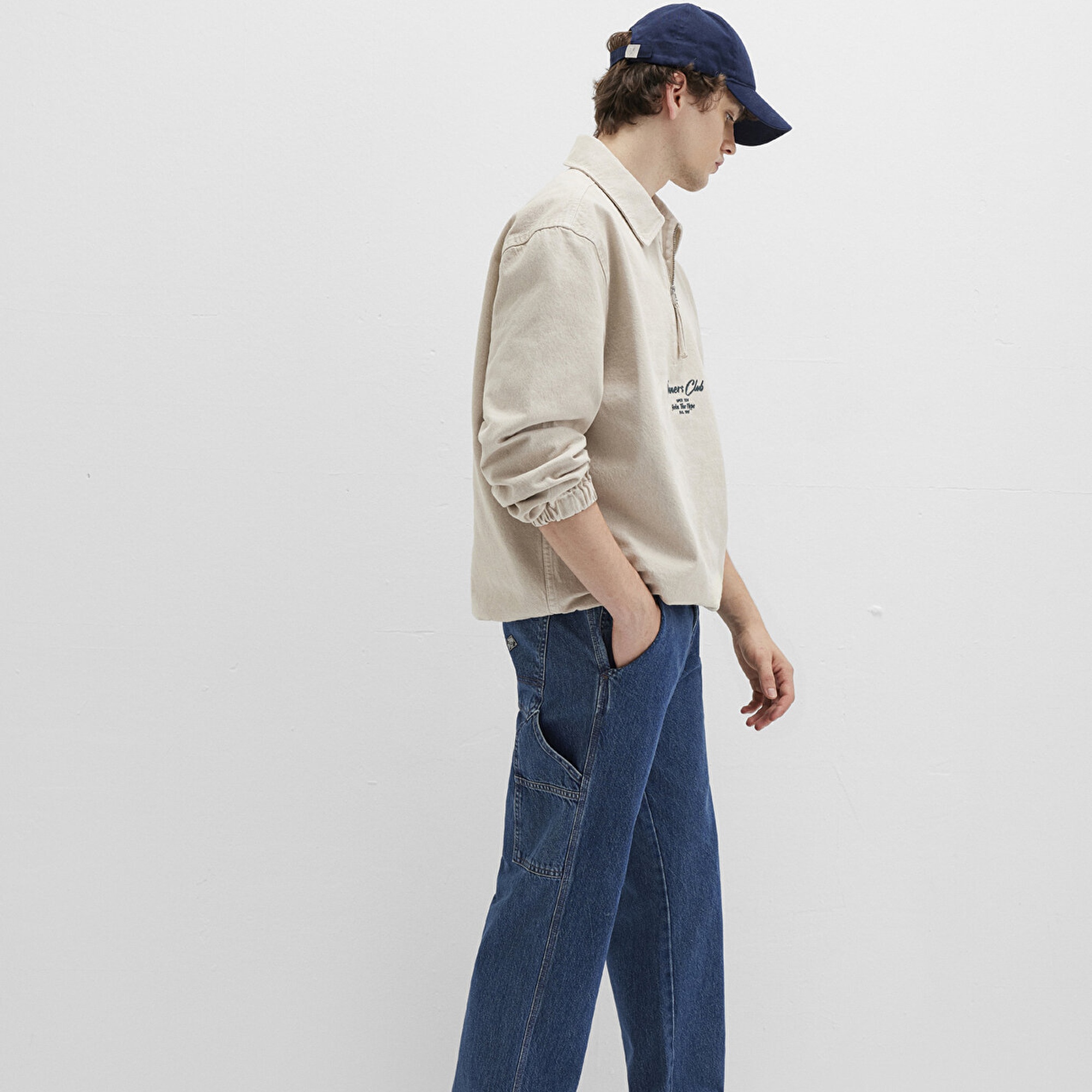 Mavi Oxford MV91 Street Koyu Mavi Denim Jean Pantolon 0010069-90972