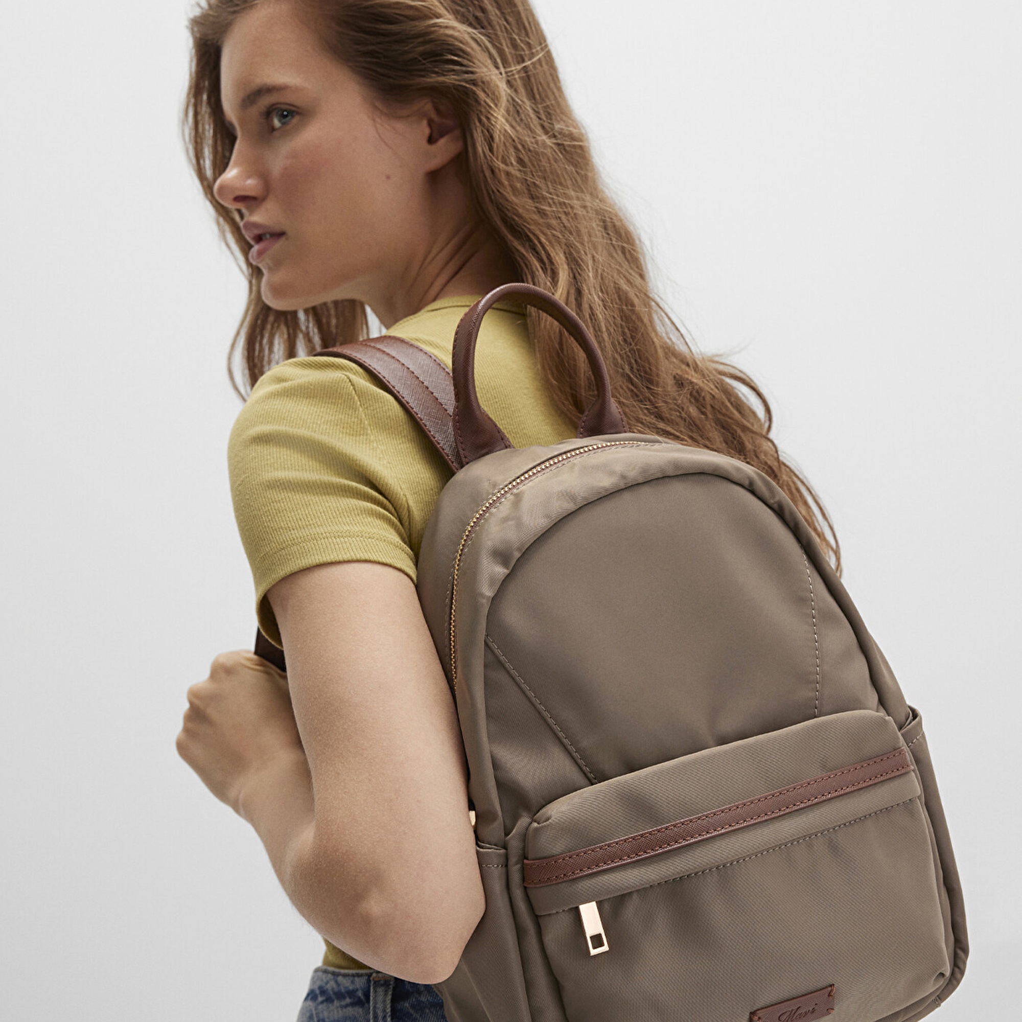 Mavi Kahverengi Sırt Çantası 1913496-33267