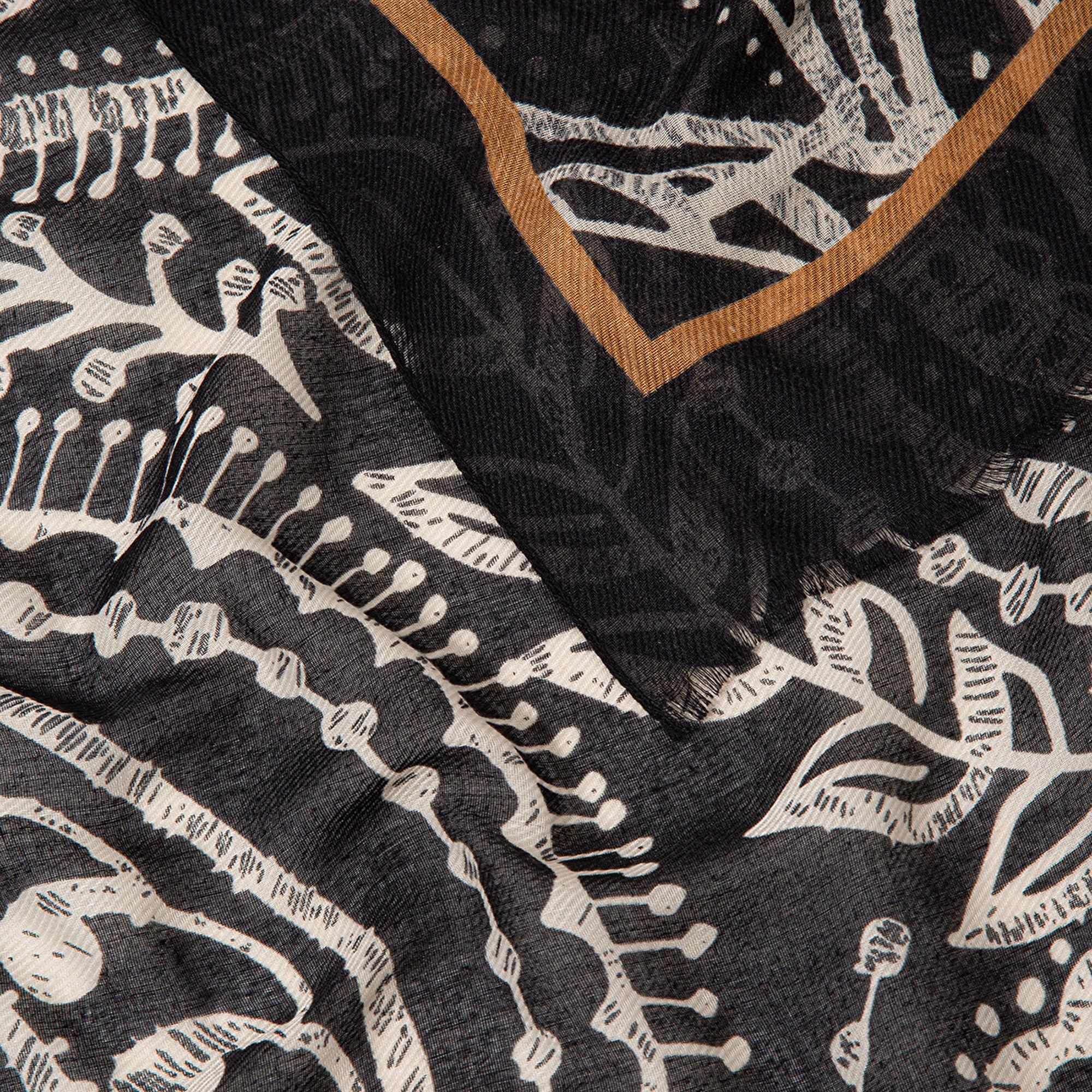 Mavi Siyah Şal 1913491-900