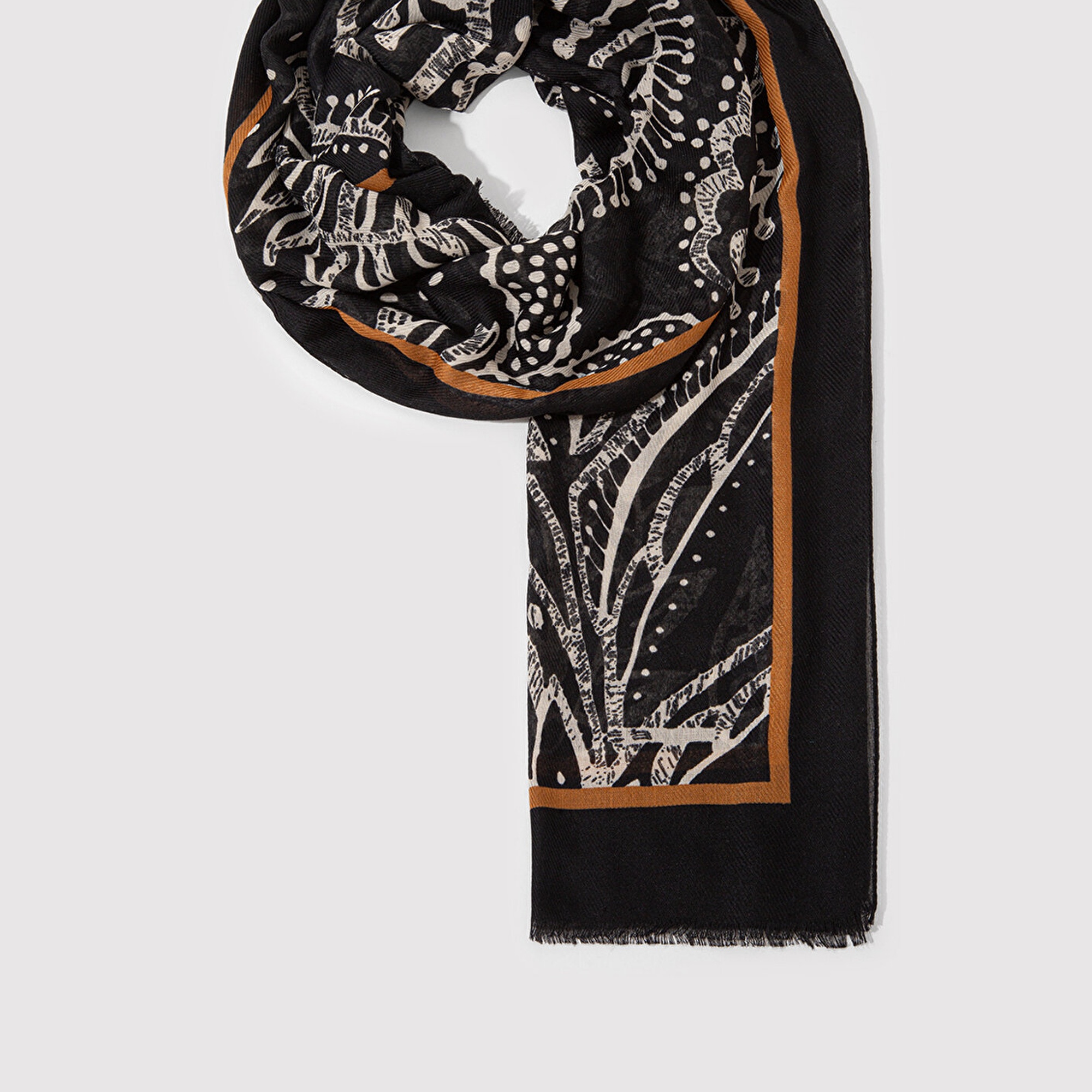 Mavi Siyah Şal 1913491-900