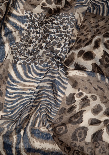  Mavi Siyah Şal 1913490-900