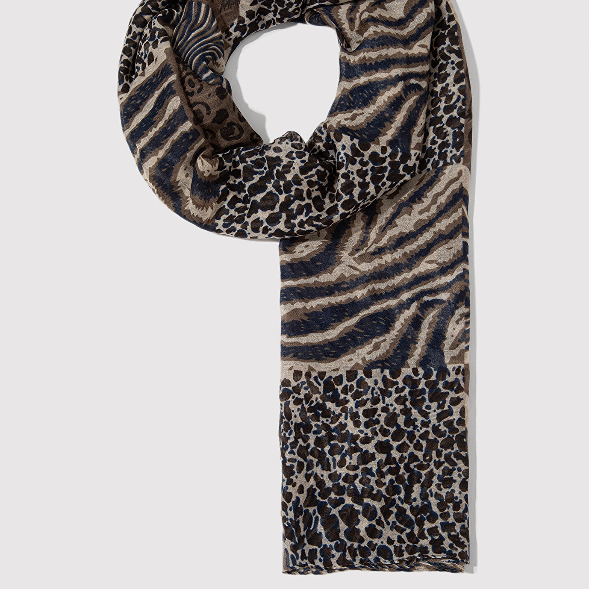 Mavi Siyah Şal 1913490-900