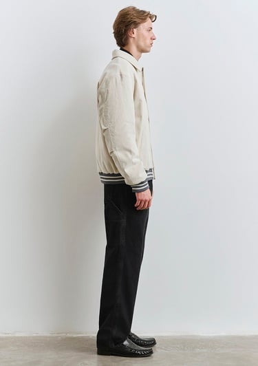  Mavi Mavi Jeans Baskılı Ekru Kolej Ceket 0110722-86411