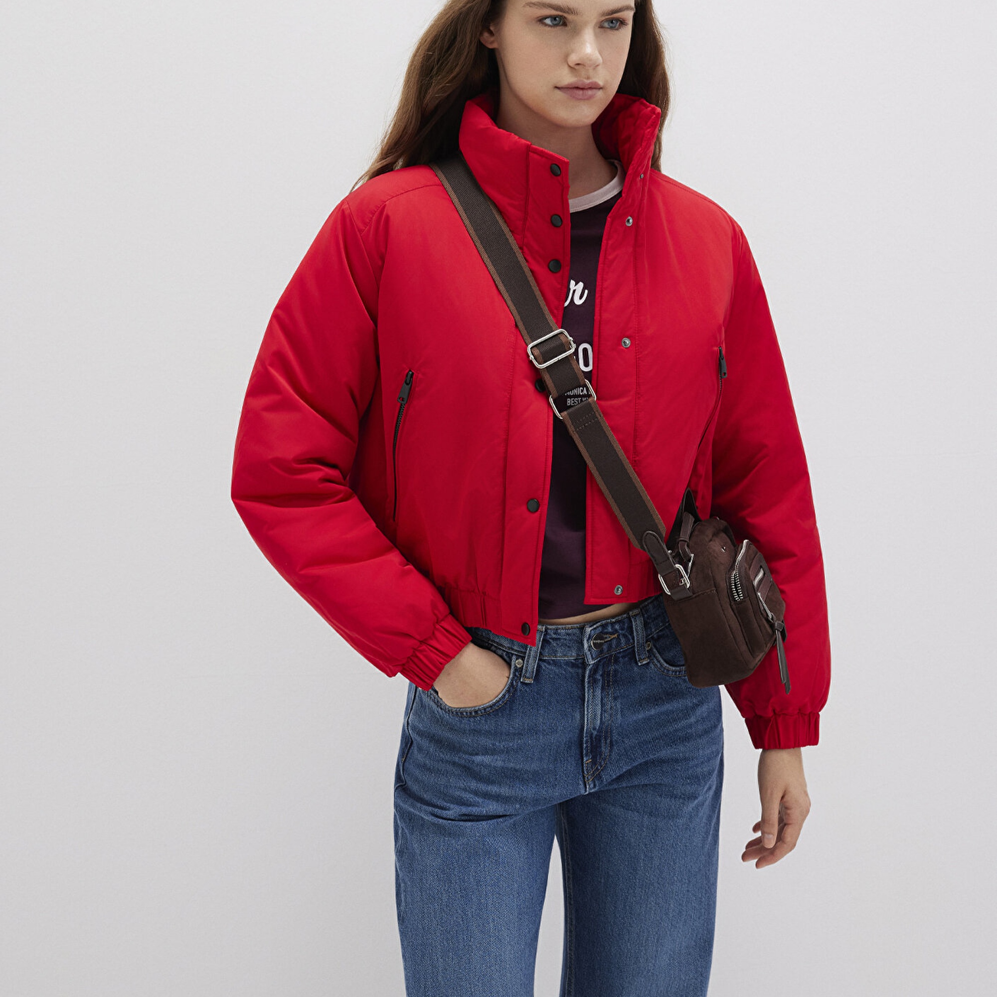 Mavi Kırmızı Ceket 1110269-90367