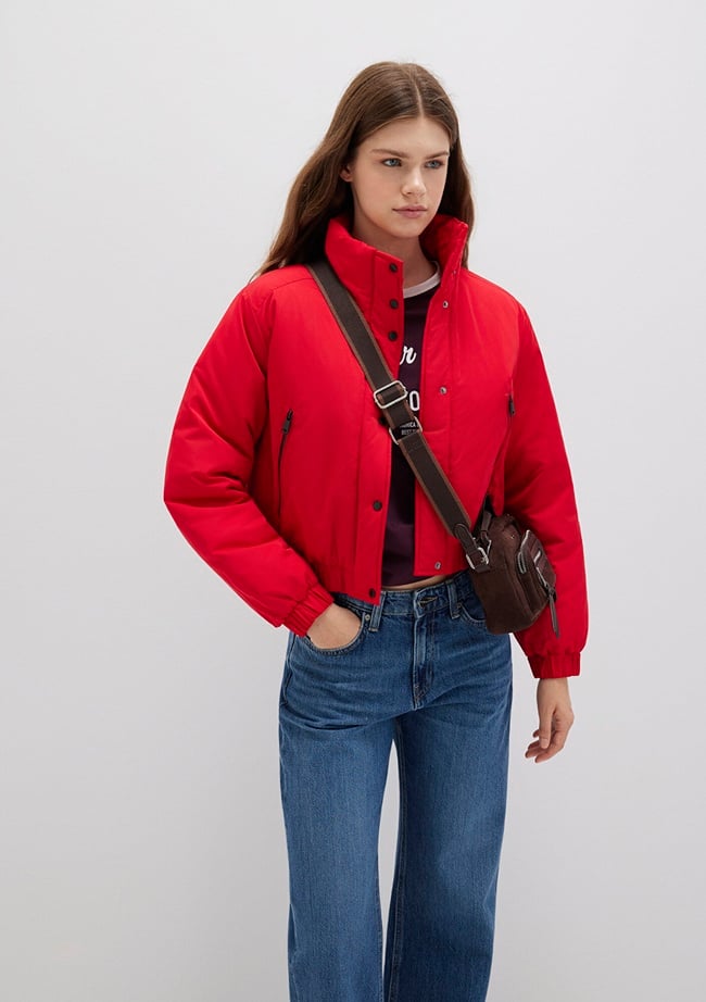  Mavi Kırmızı Ceket 1110269-90367