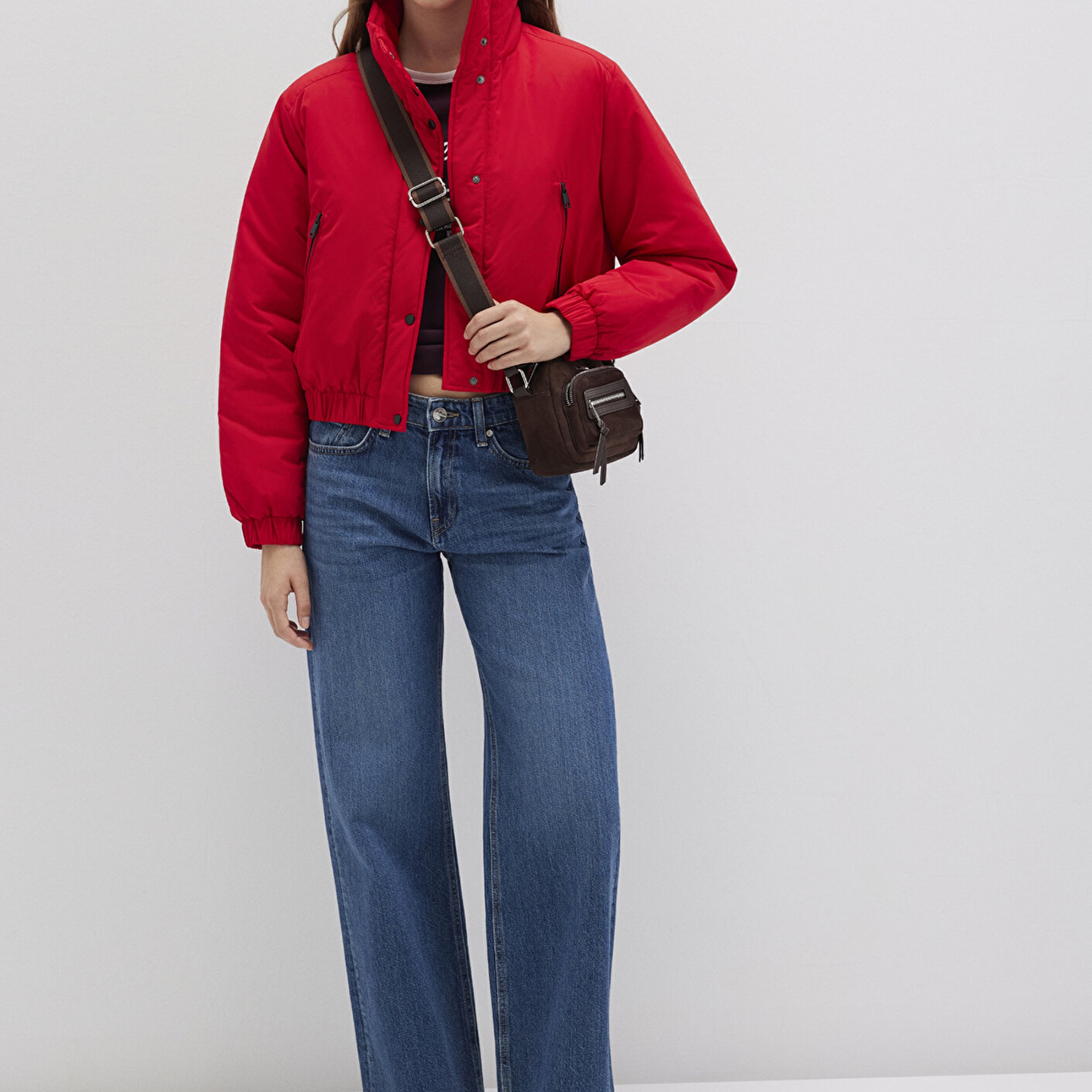 Mavi Kırmızı Ceket 1110269-90367