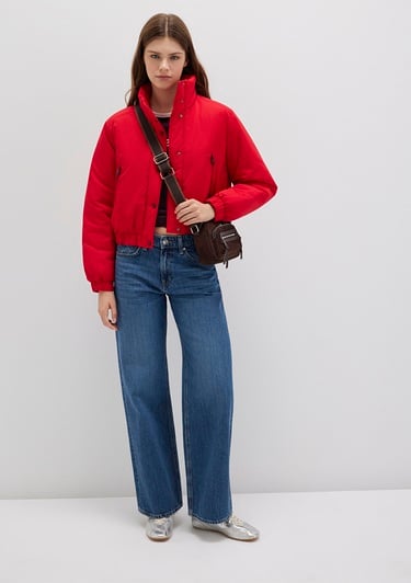  Mavi Kırmızı Ceket 1110269-90367