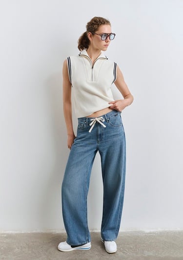  Mavi Nella Real Blue Açık Mavi Jean Pantolon 1012472-88789