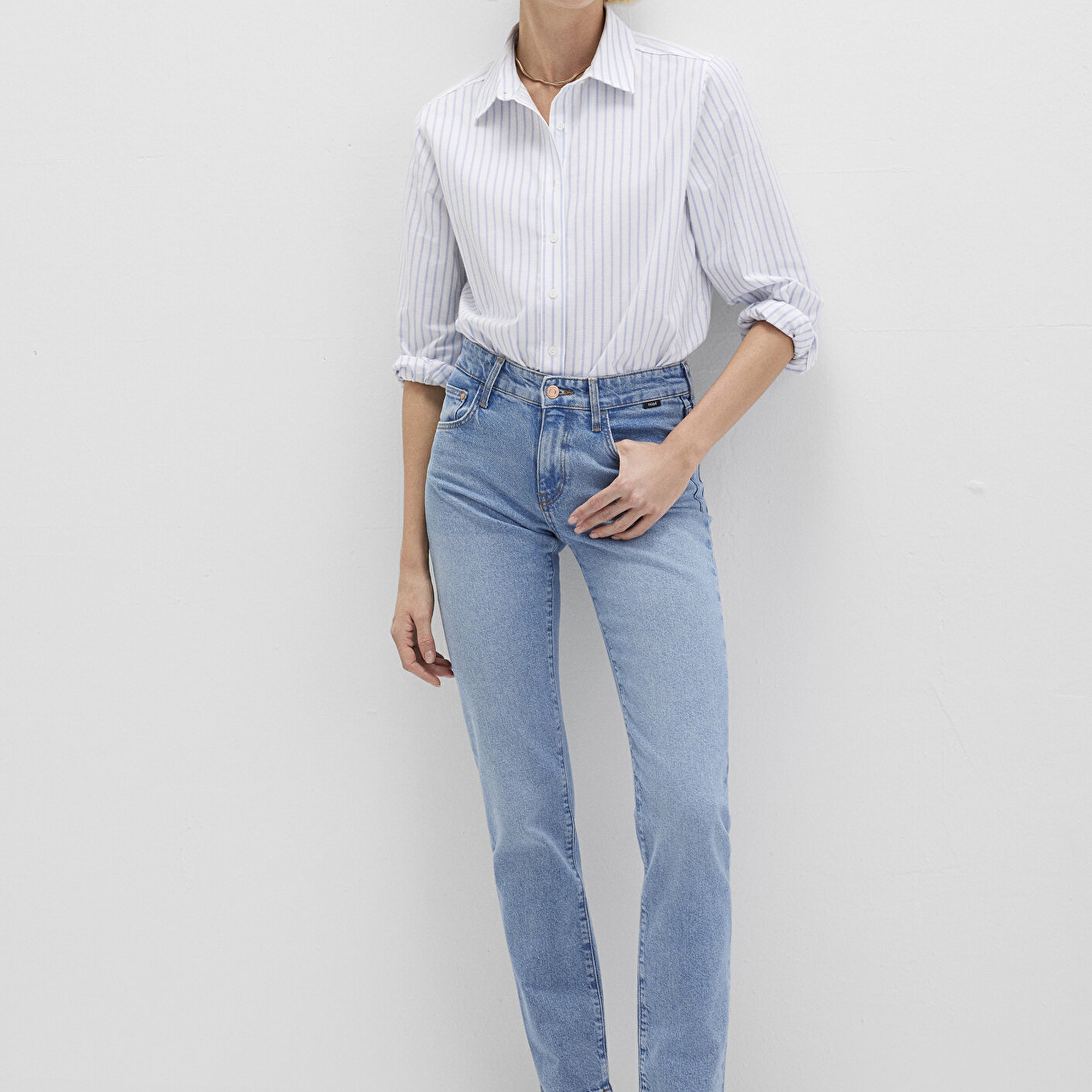 Mavi Mirella Mid Brushed 90'S Jean Pantolon 1010623-88896