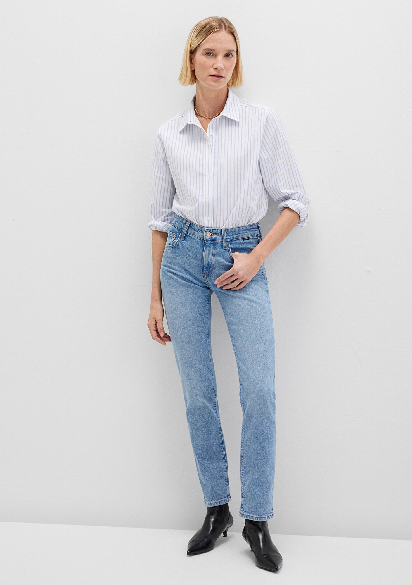  Mavi Mirella Mid Brushed 90'S Jean Pantolon 1010623-88896