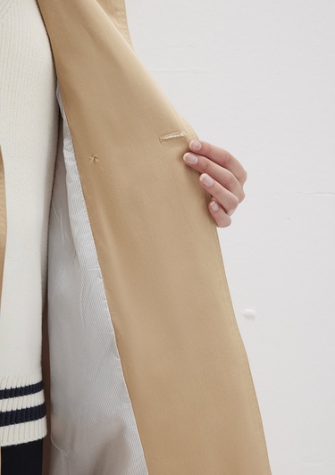  Mavi Bej Trençkot 110703-82323