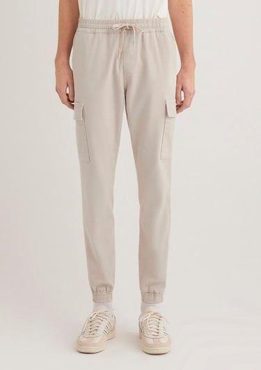  Mavi Bej Kargo Pantolon 000125-70144